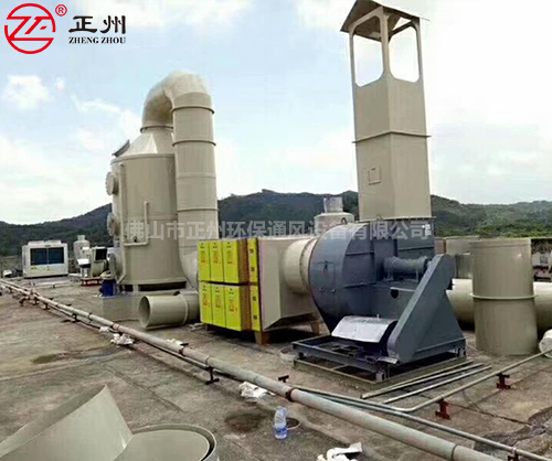 佛山國邦機械噴漆廢氣處理